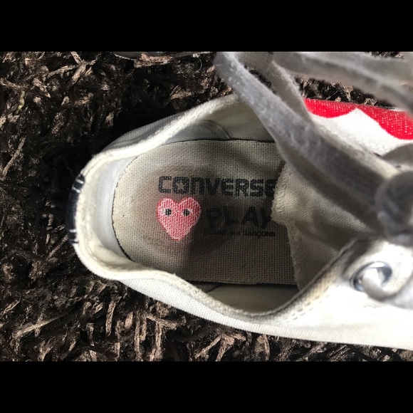 Comme des garçons converse size 8 - Picture 6 of 6